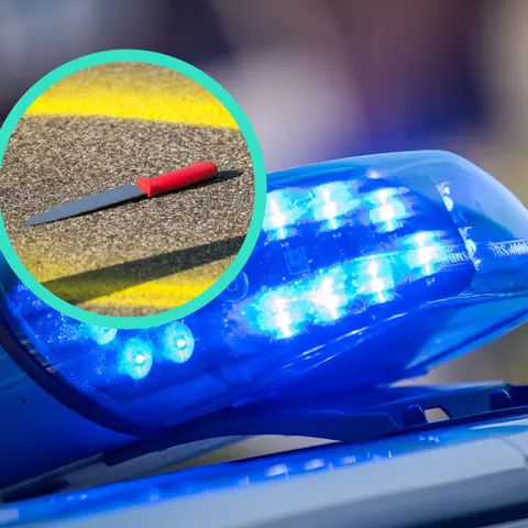 In Mainhausen im Landkreis Offenbach hat eine 22-Jährige ihren ein Jahr jüngeren Partner mit einem spitzen Gegenstand schwer verletzt. Das Opfer musste notoperiert werden. (Symbolbild)