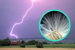 Lebensgefahr durch haarsträubendes Wetter-Phänomen (Symbolfoto)